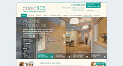 Desktop Screenshot of clinic805.ca